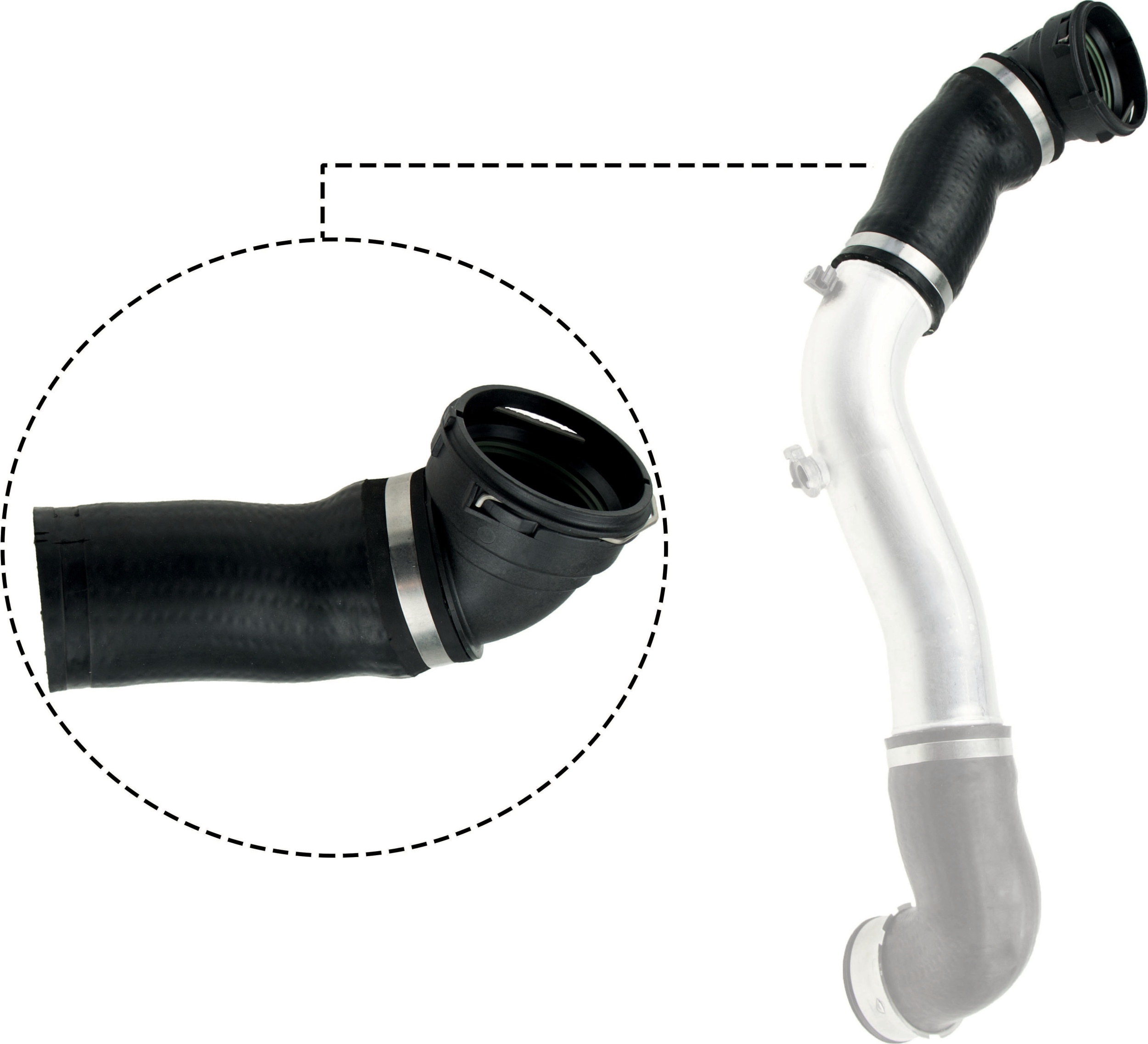 Gates Laadlucht-/turboslang 09-0725