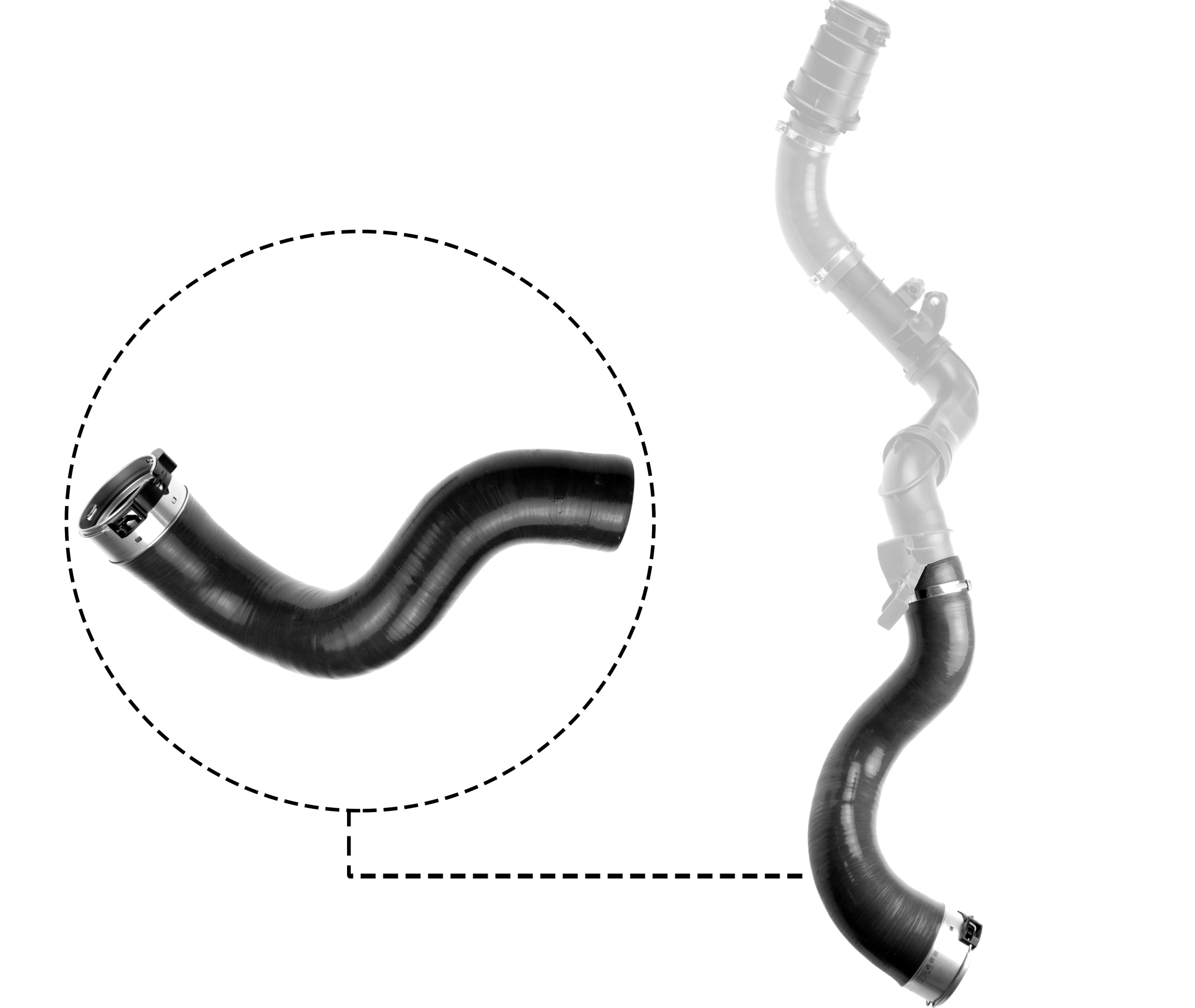 Gates Laadlucht-/turboslang 09-1301