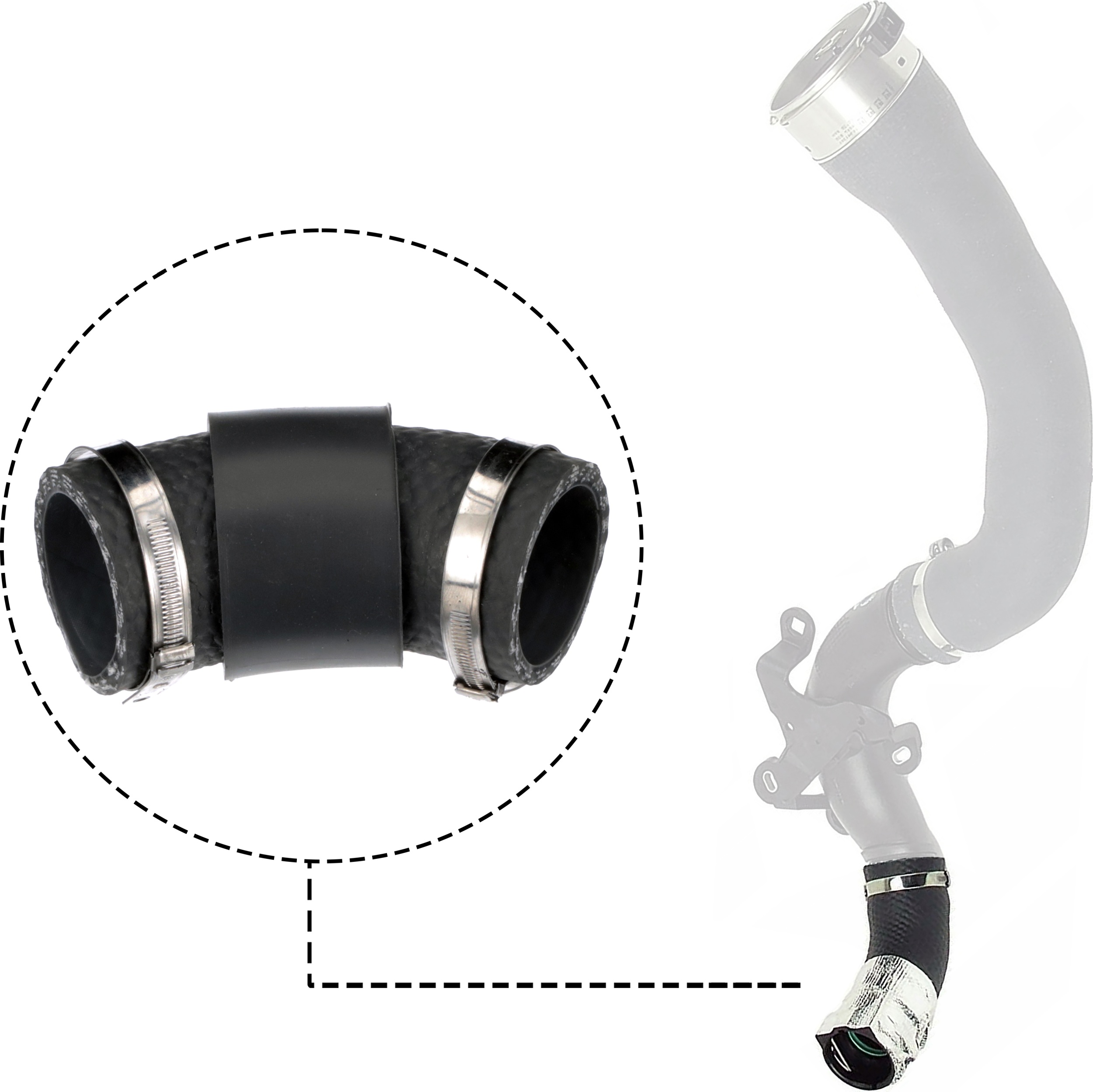 Gates Laadlucht-/turboslang 09-1425