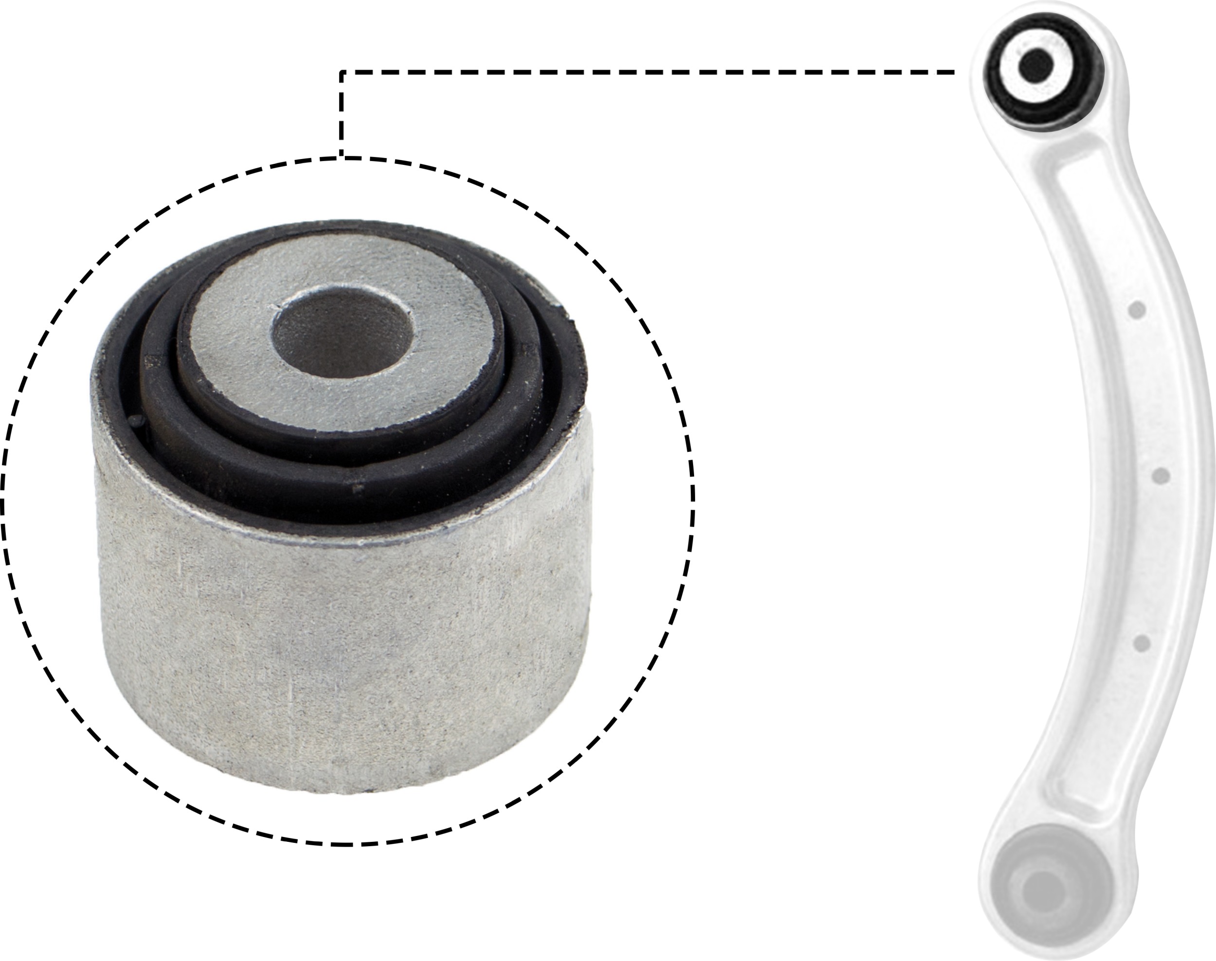 Gates Draagarmrubber AWS1128