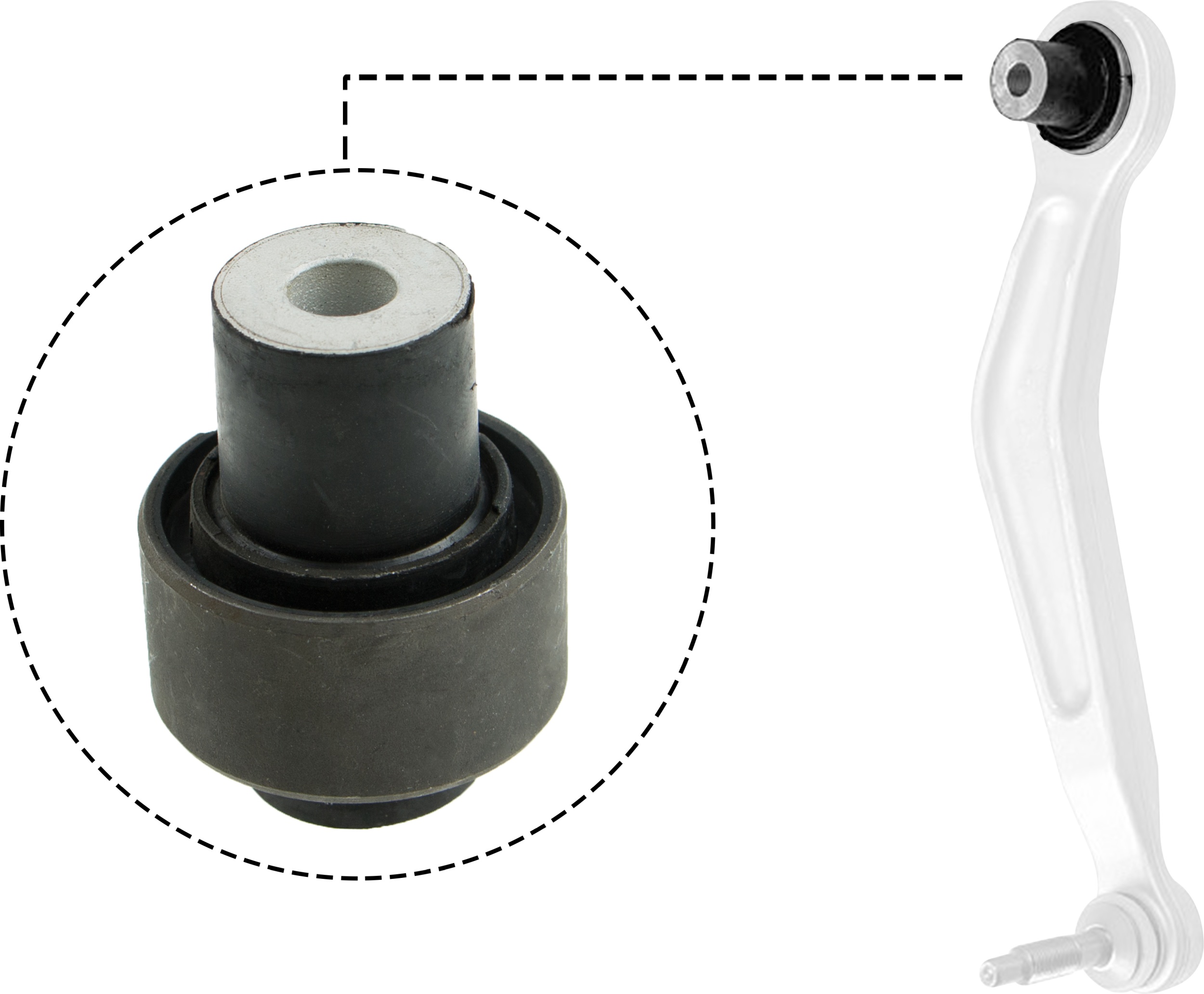 Gates Draagarmrubber AWS1349