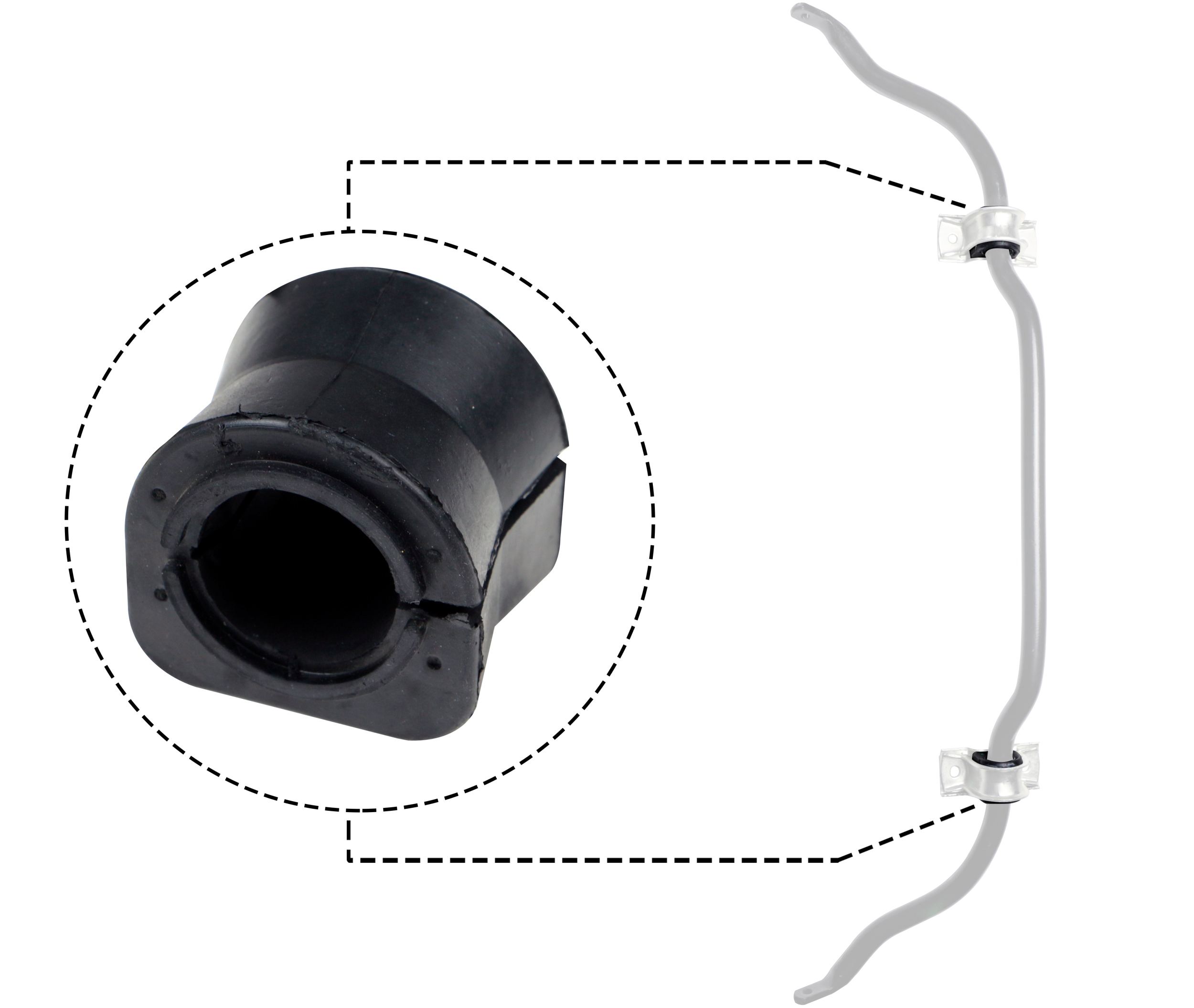 Gates Stabilisatorlager aan draagarm AWS1745