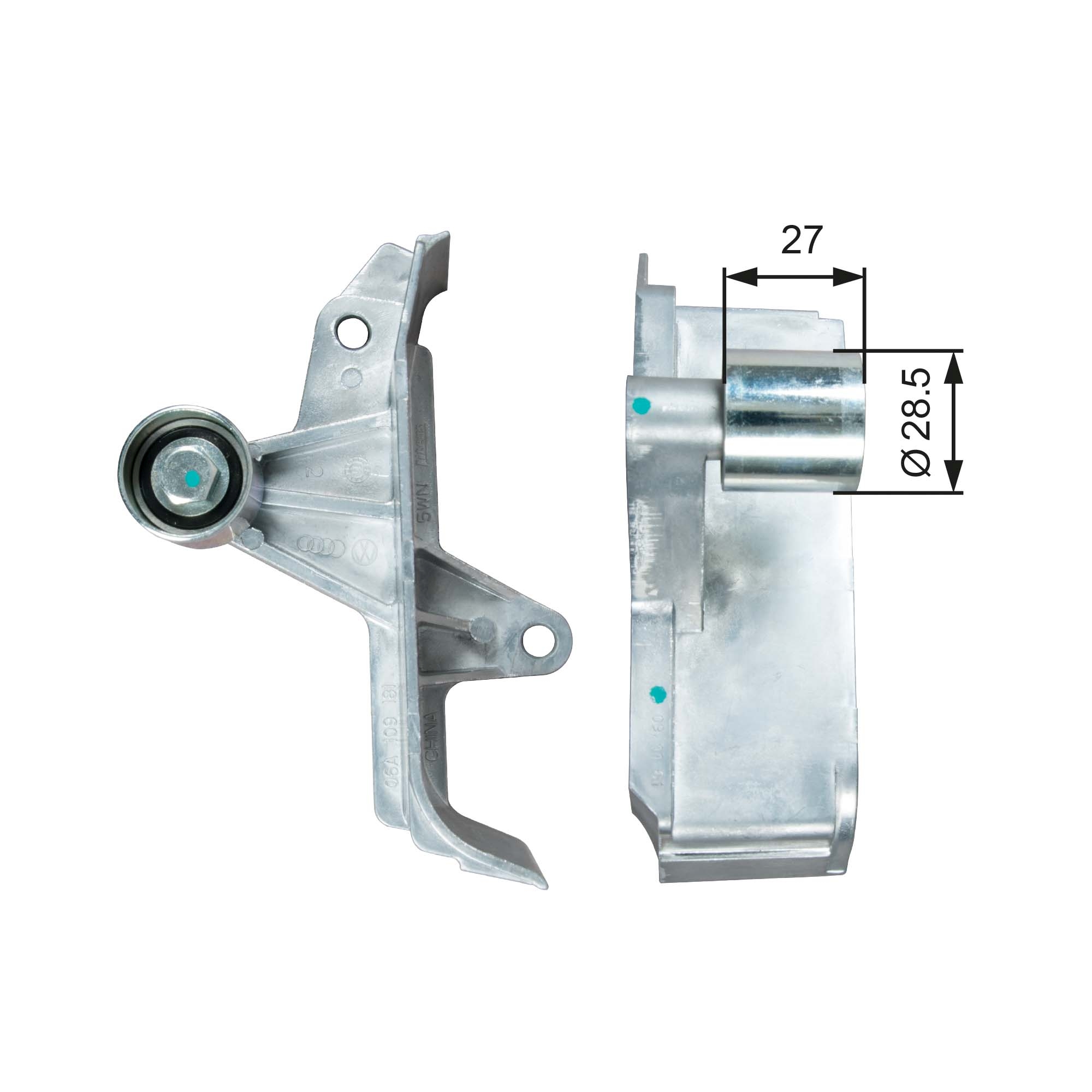 Gates Geleiderol distributieriem T42313