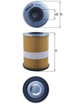 Knecht Luchtfilter LX 293