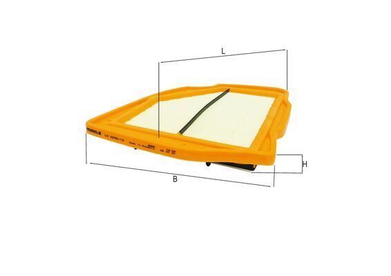 Knecht Luchtfilter LX 4898/10