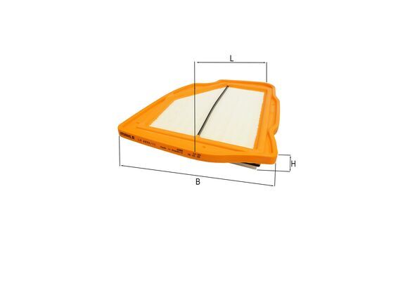 Knecht Luchtfilter LX 4898/11