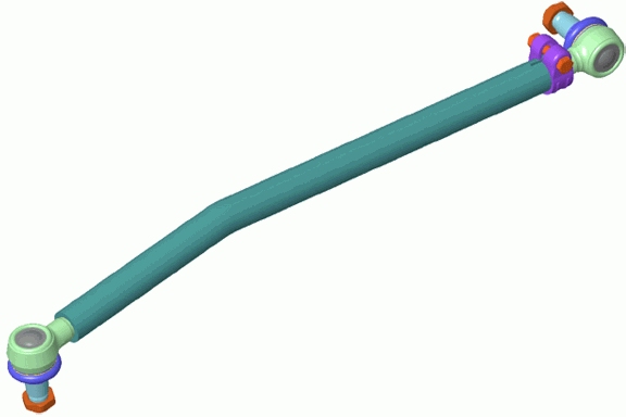 Lemförder Spoorstangeind / Stuurkogel 11457 01