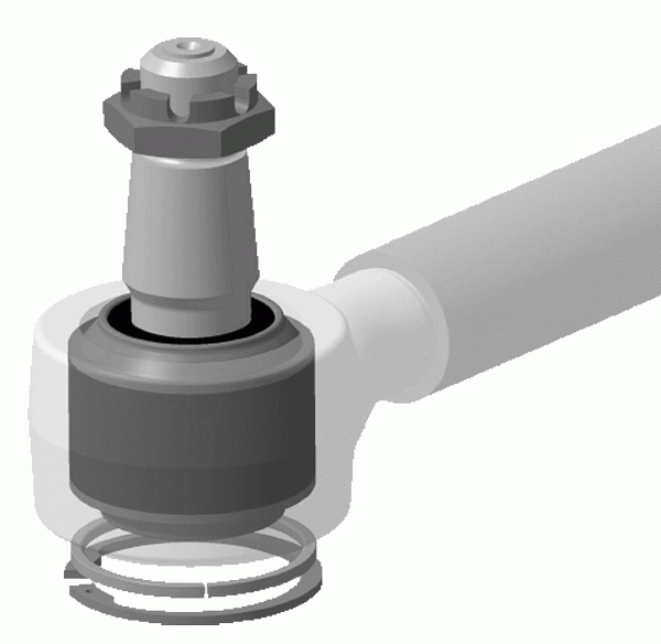 Lemförder Draagarm-/ reactiearm lager 37011 01