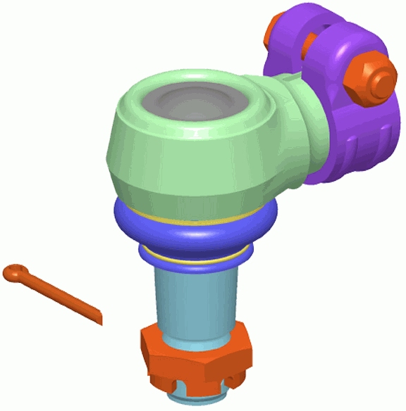 Lemförder Spoorstangeind / Stuurkogel 38270 01