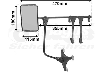 Van Wezel Buitenspiegel 6440