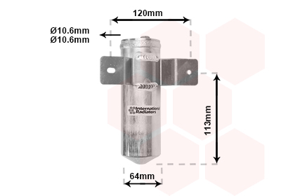 Van Wezel Airco droger/filter 0200D039