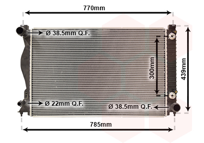 Van Wezel Radiateur 03002231