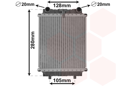 Van Wezel Radiateur 03002415