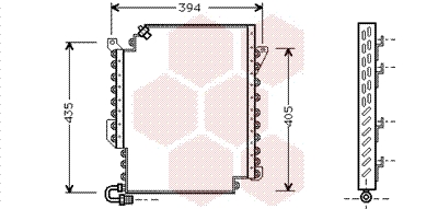 Van Wezel Airco condensor 03005135