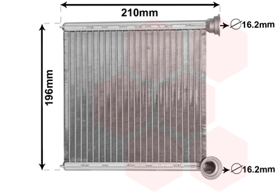 Van Wezel Kachelradiateur 03006385