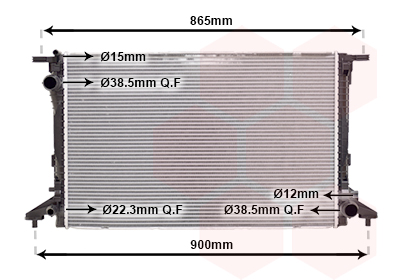 Van Wezel Radiateur 03012722