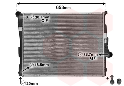 Van Wezel Radiateur 06002205