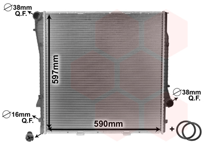 Van Wezel Radiateur 06002275