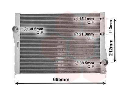 Van Wezel Radiateur 06002471