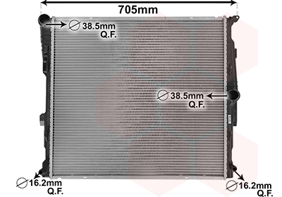 Van Wezel Radiateur 06002548