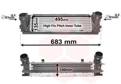 Van Wezel Interkoeler 06004467