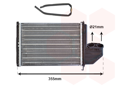 Van Wezel Kachelradiateur 06006172