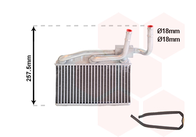 Van Wezel Kachelradiateur 06006600