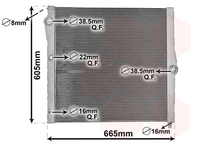 Van Wezel Radiateur 06012708