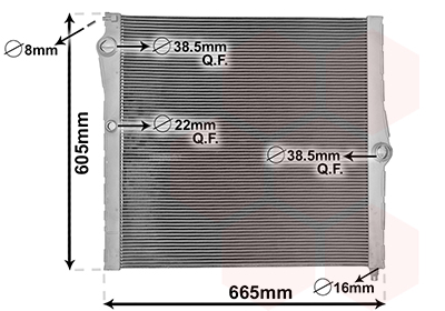 Van Wezel Radiateur 06012710