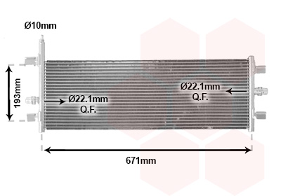 Van Wezel Radiateur 06012727