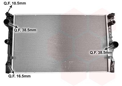 Van Wezel Radiateur 06012752