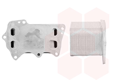 Van Wezel Oliekoeler, motorolie 06013738