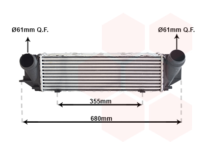 Van Wezel Interkoeler 06014705