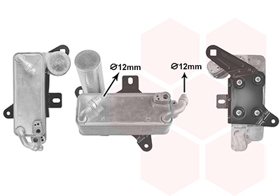 Van Wezel Condensor, airconditioning 06015717