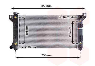 Van Wezel Radiateur 07002029