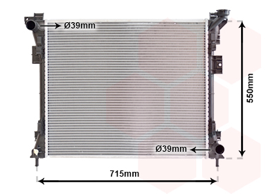 Van Wezel Radiateur 07002104