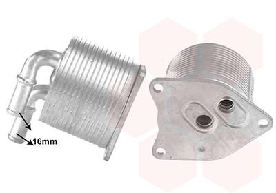 Van Wezel Oliekoeler, automatische transmissie 09013709