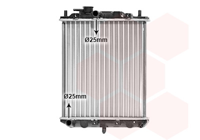 Van Wezel Radiateur 11002036