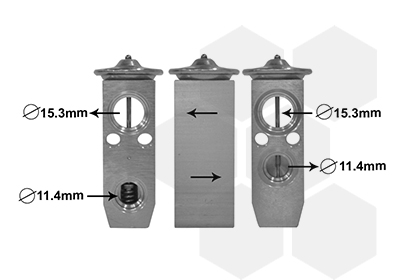 Van Wezel Airco expansieklep 13001365