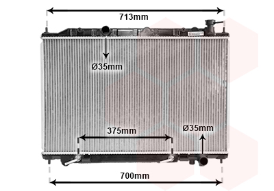 Van Wezel Radiateur 13002295