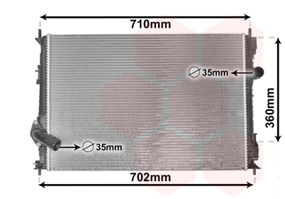 Van Wezel Radiateur 13012702