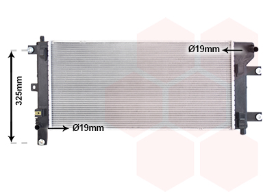 Van Wezel Radiateur 13012718