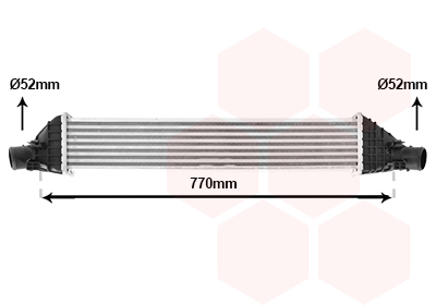 Van Wezel Interkoeler 17014715