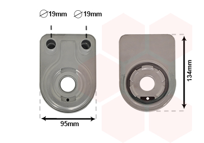 Van Wezel Oliekoeler motorolie 18003624