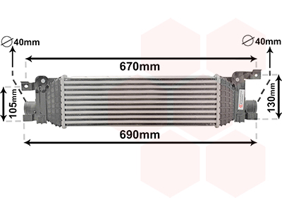 Van Wezel Interkoeler 18004401