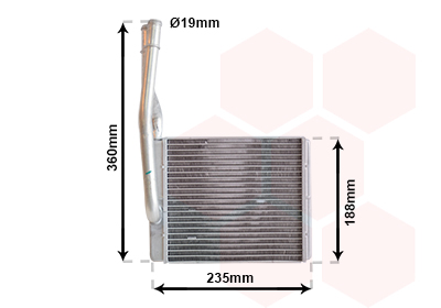 Van Wezel Kachelradiateur 18006272