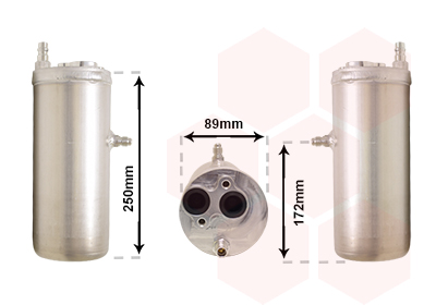 Van Wezel Airco droger/filter 1800D125