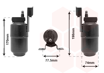 Van Wezel Airco droger/filter 1800D296