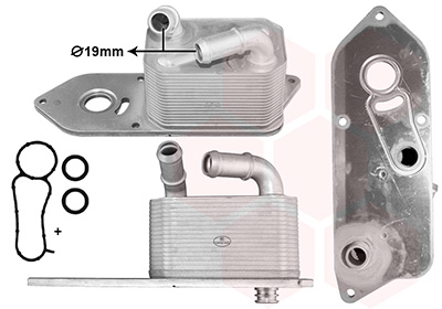 Van Wezel Oliekoeler, motorolie 18013730