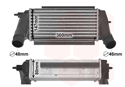 Van Wezel Interkoeler 18014702